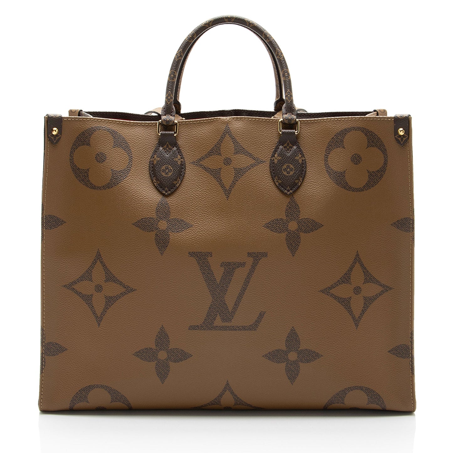 Louis Vuitton Giant Monogram Canvas Onthego GM Tote (SHF-KQAFwx)