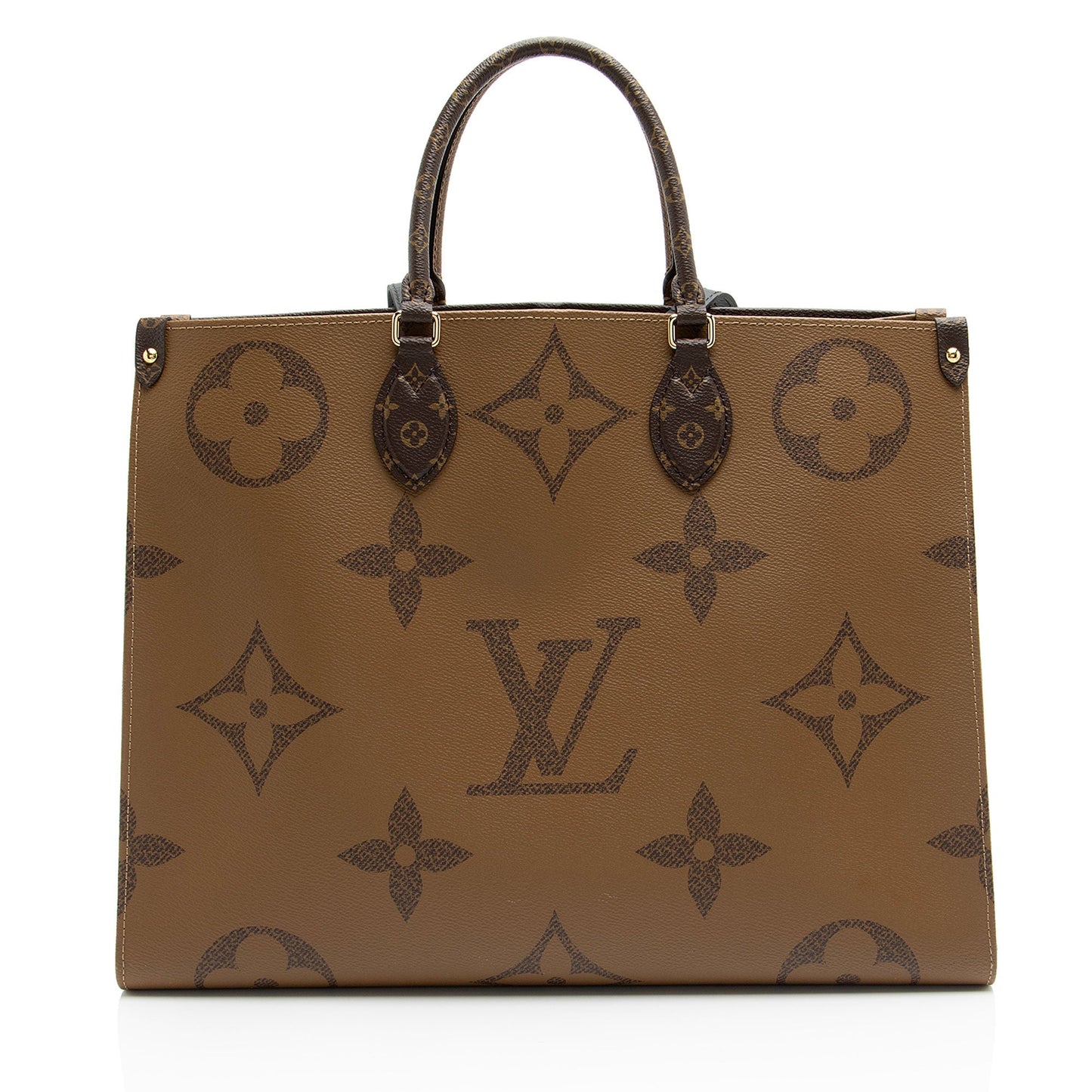 Louis Vuitton Giant Monogram Canvas Onthego GM Tote (SHF-cgdhIs)
