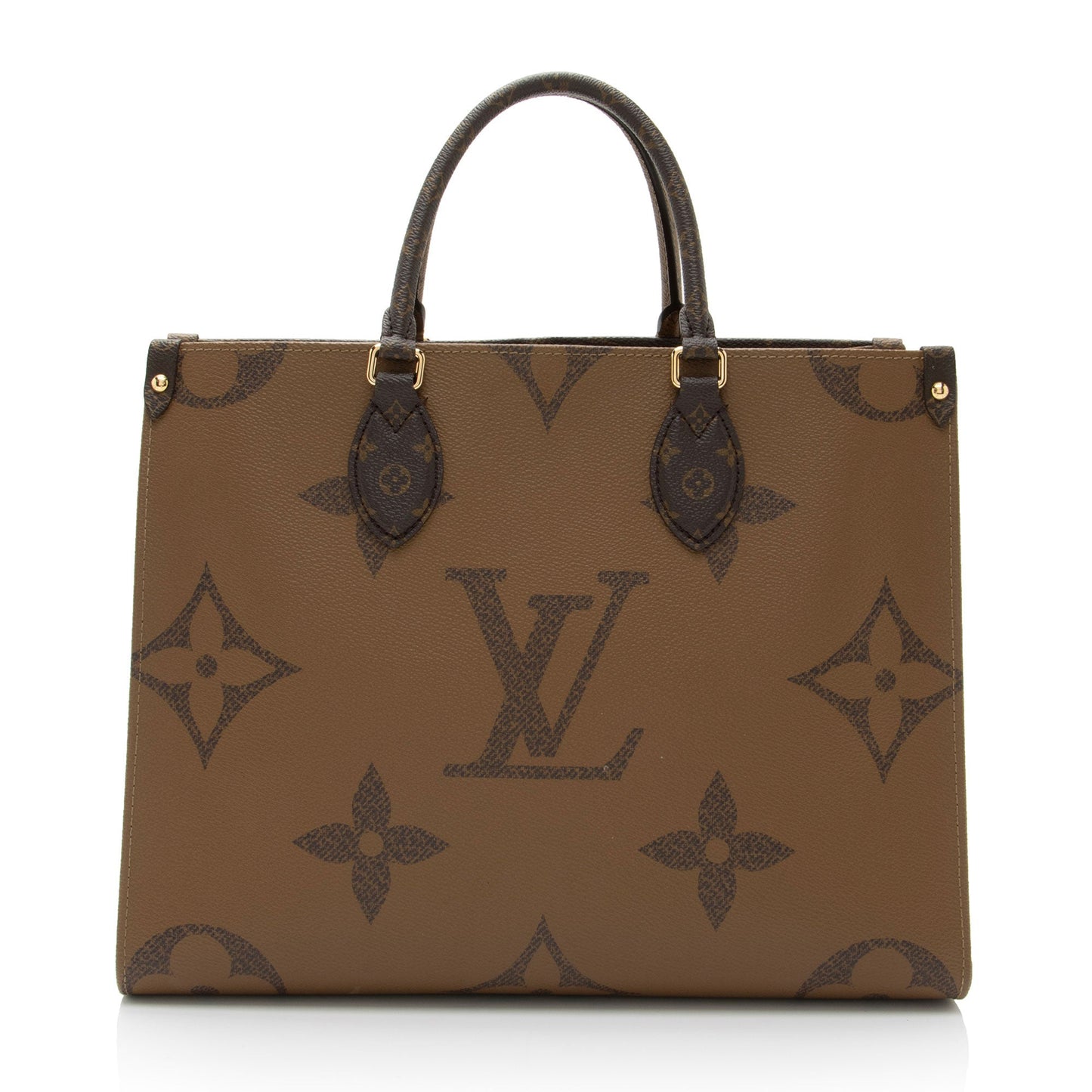 Louis Vuitton Giant Monogram Canvas Onthego MM Tote (SHF-tL87g4)
