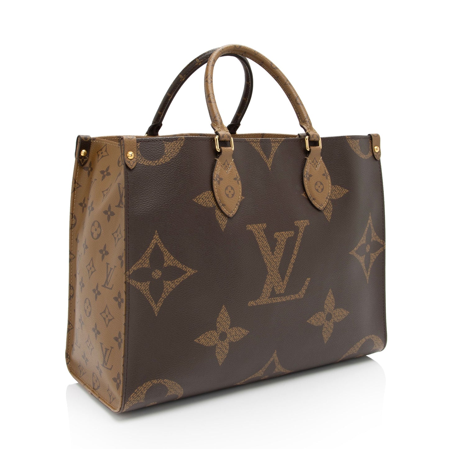 Louis Vuitton Giant Monogram Canvas Onthego MM Tote (SHF-nKCKP4)