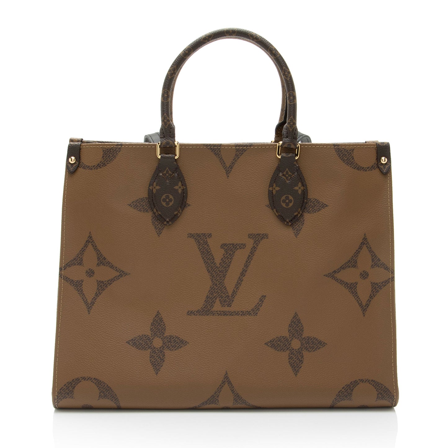 Louis Vuitton Giant Monogram Canvas Onthego MM Tote (SHF-KrVC5o)
