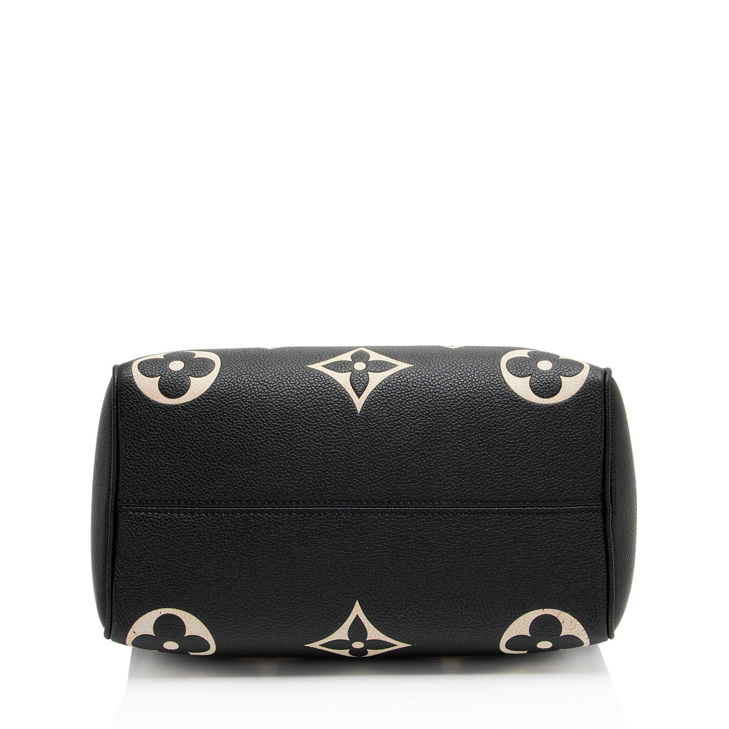 Louis Vuitton Giant Monogram Empreinte Bicolor Speedy Bandouliere 25 Satchel