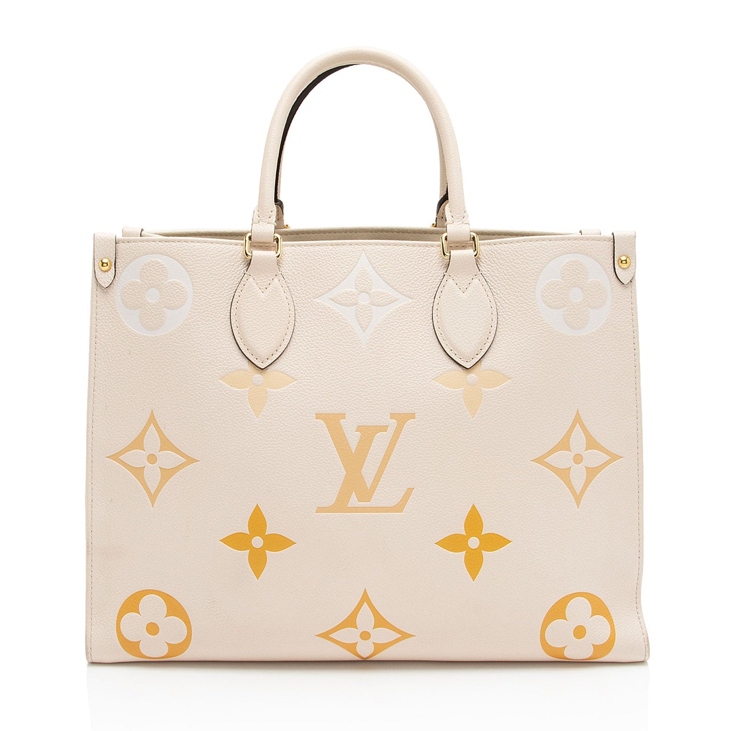Louis Vuitton Giant Monogram Empreinte By The Pool Onthego MM Tote (SHF-iNMB0S)