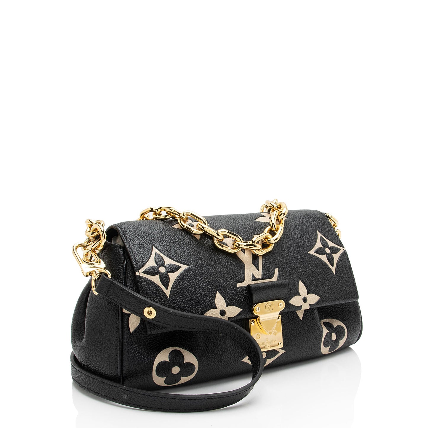 Louis Vuitton Giant Monogram Empreinte Favorite NM Shoulder Bag (SHF-EaKohQ)