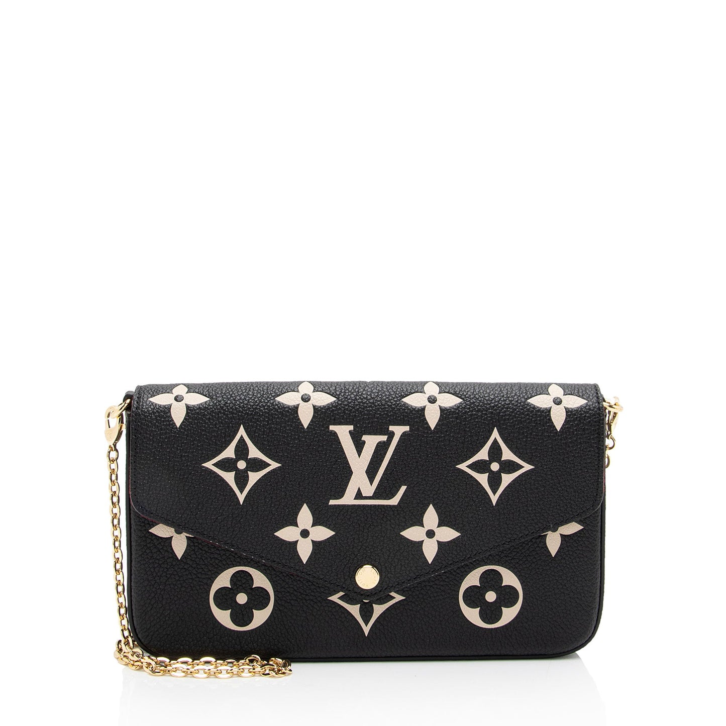 Louis Vuitton Giant Monogram Empreinte Felicie Pochette (SHF-vftCXO)