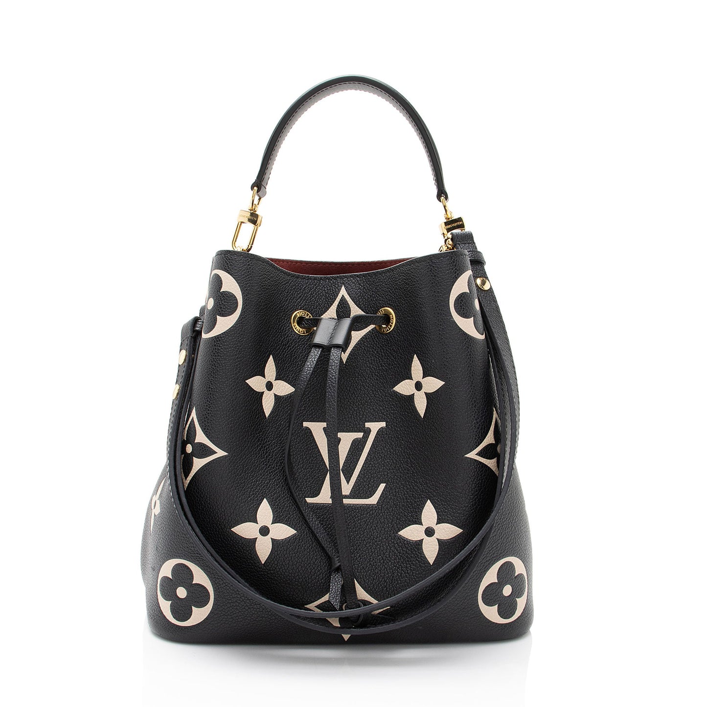 Louis Vuitton Giant Monogram Empreinte Leather Neonoe MM Shoulder Bag (SHF-saYQpK)