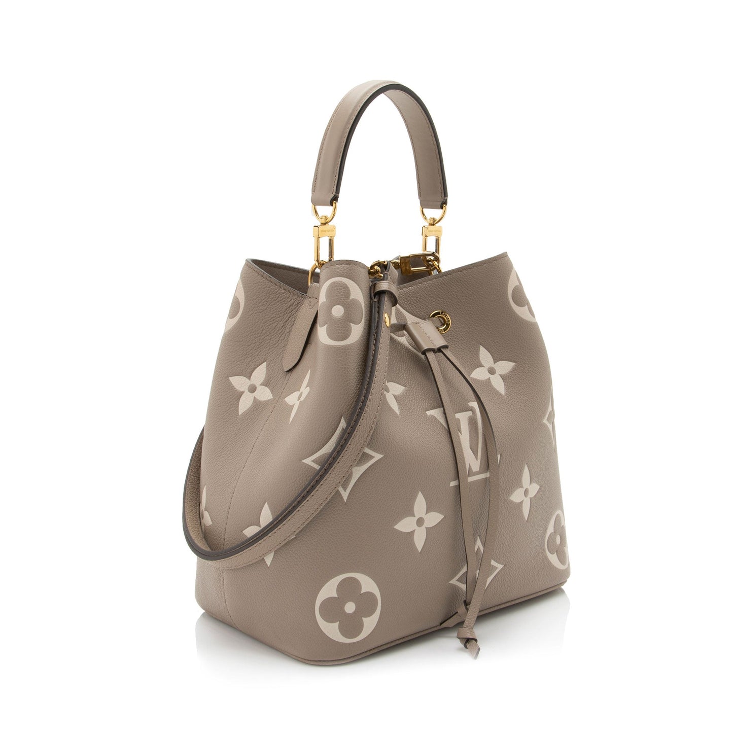 Louis Vuitton Giant Monogram Empreinte Neonoe MM Shoulder Bag (SHF-f7gF7V)