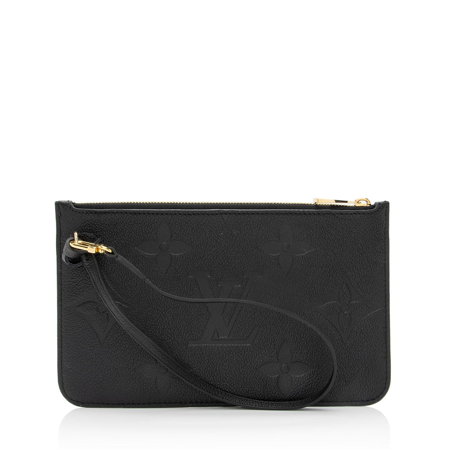 Louis Vuitton Giant Monogram Empreinte Neverfull MM Pochette (SHF-uMpZHz)