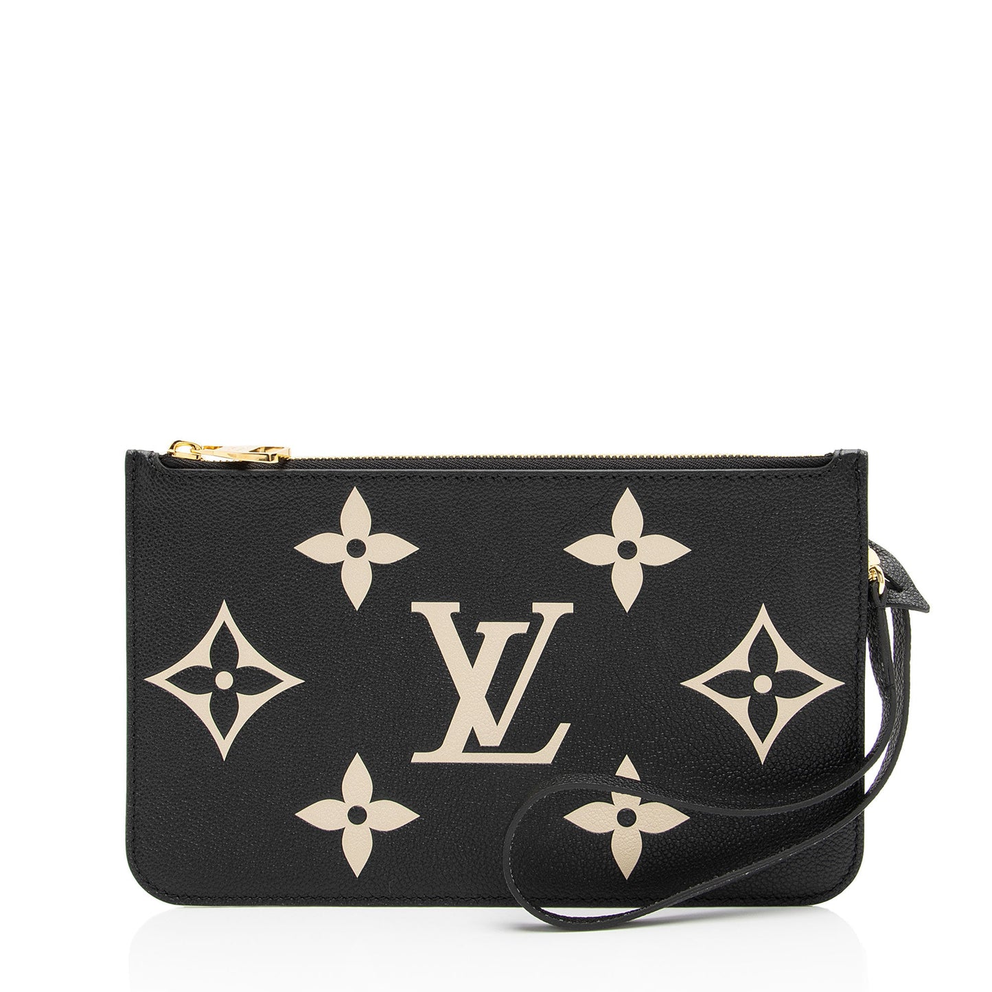 Louis Vuitton Giant Monogram Empreinte Neverfull MM Pochette (SHF-NNIvo5)