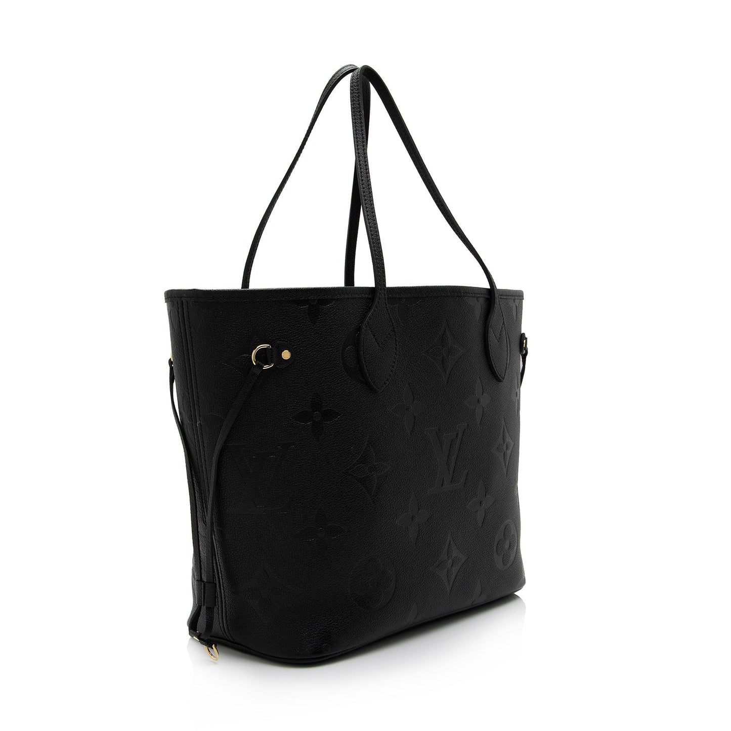 Louis Vuitton Giant Monogram Empreinte Neverfull MM Tote (SHF-gknuRH)