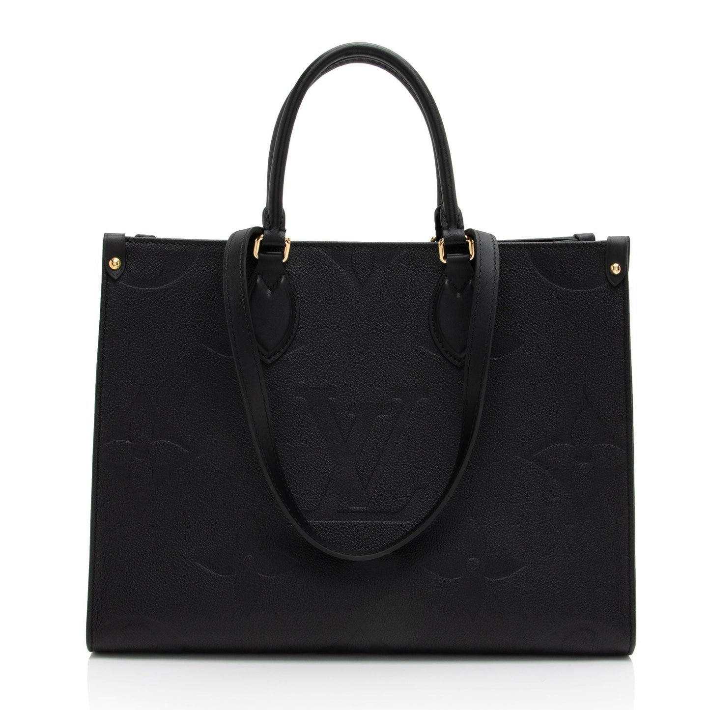 Louis Vuitton Giant Monogram Empreinte Onthego MM Tote (SHF-nYk3vh)