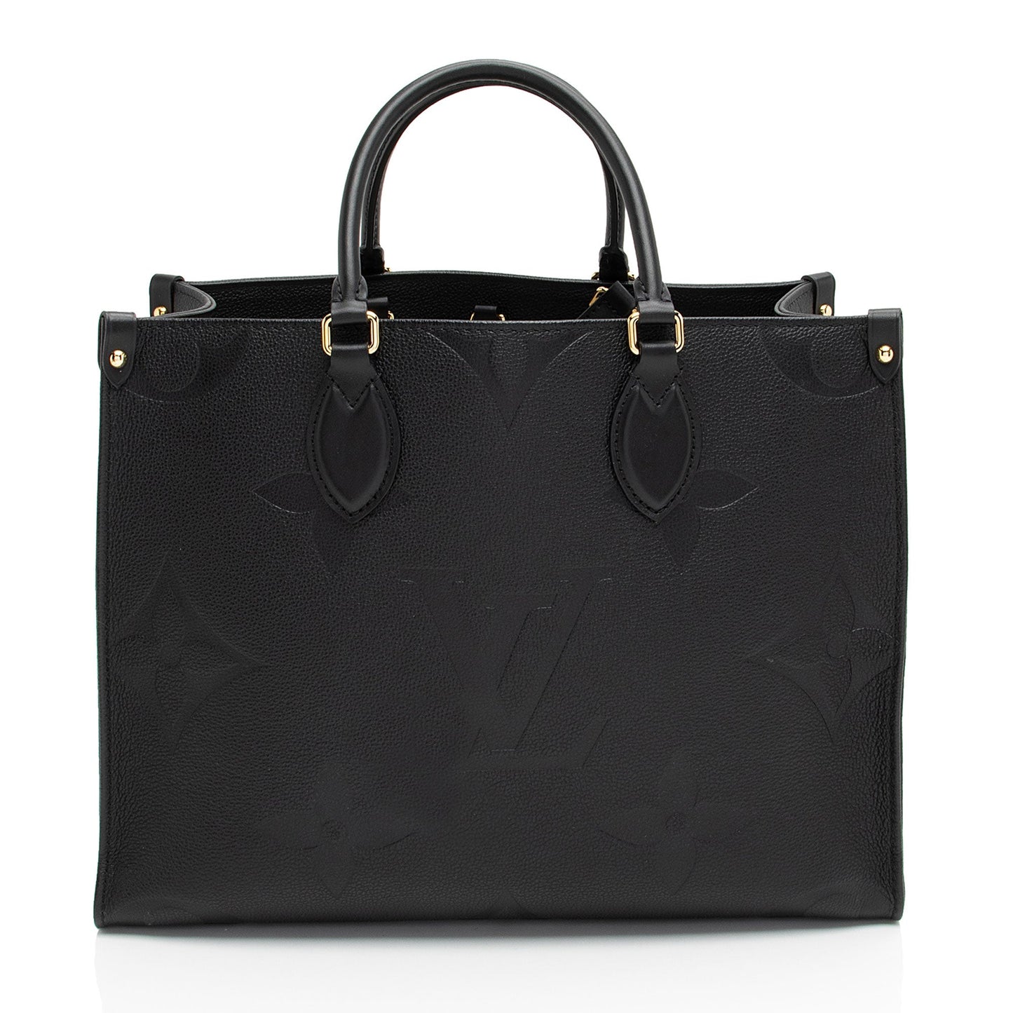 Louis Vuitton Giant Monogram Empreinte Onthego MM Tote (SHF-7wI8Am)