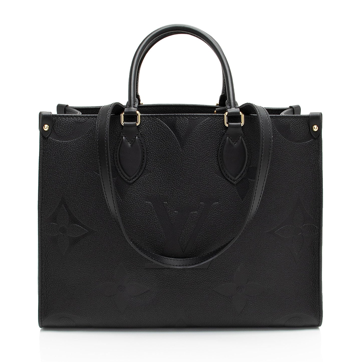 Louis Vuitton Giant Monogram Empreinte Onthego MM Tote (SHF-7wI8Am)
