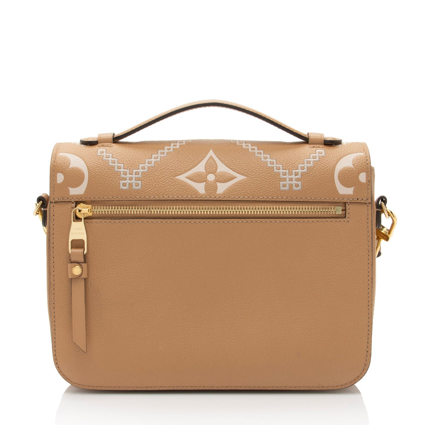 Louis Vuitton Giant Monogram Empreinte Broderies Pochette Metis Shoulder Bag (SHF-lDl23L)