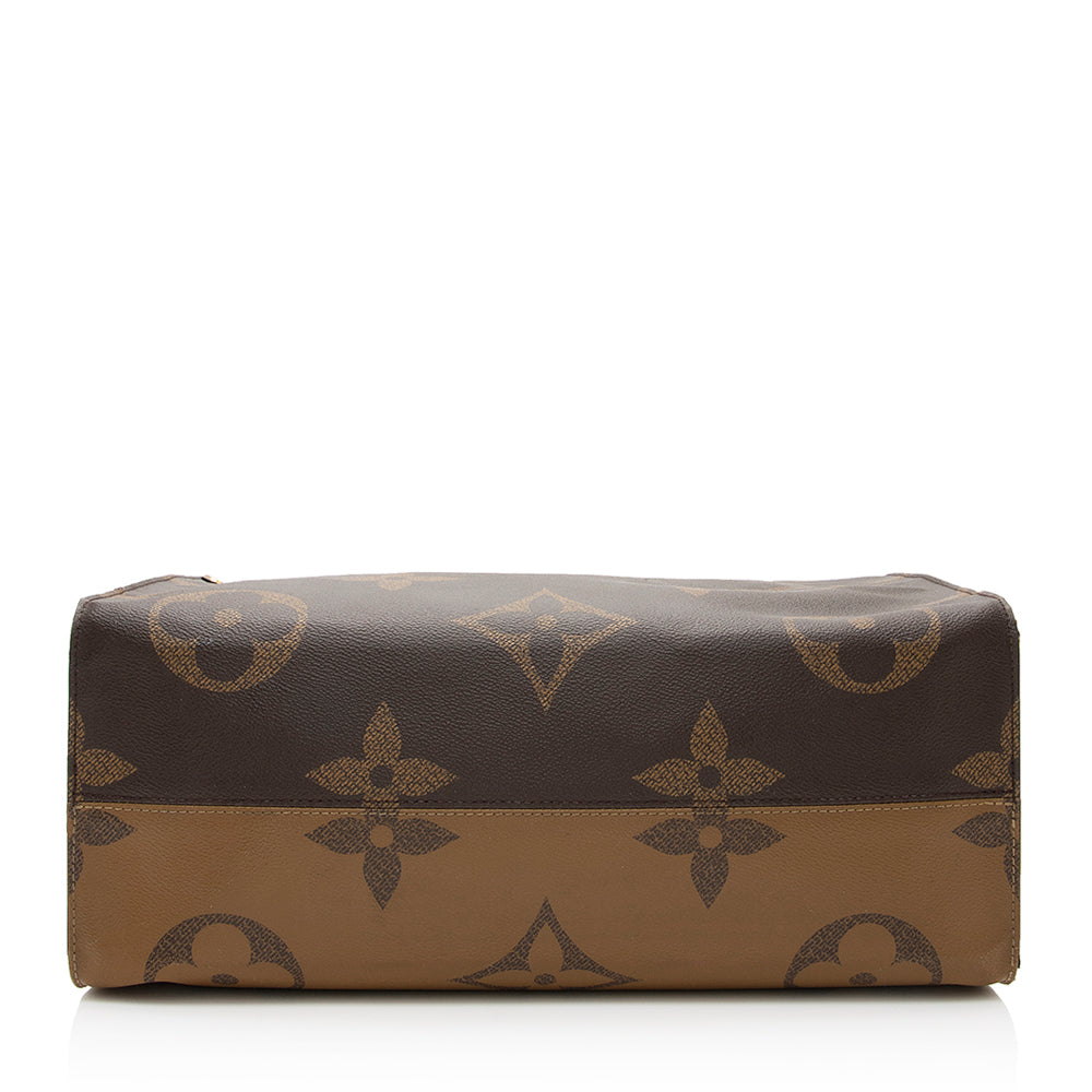 Louis Vuitton Giant Monogram Onthego GM Tote (SHF-19912)