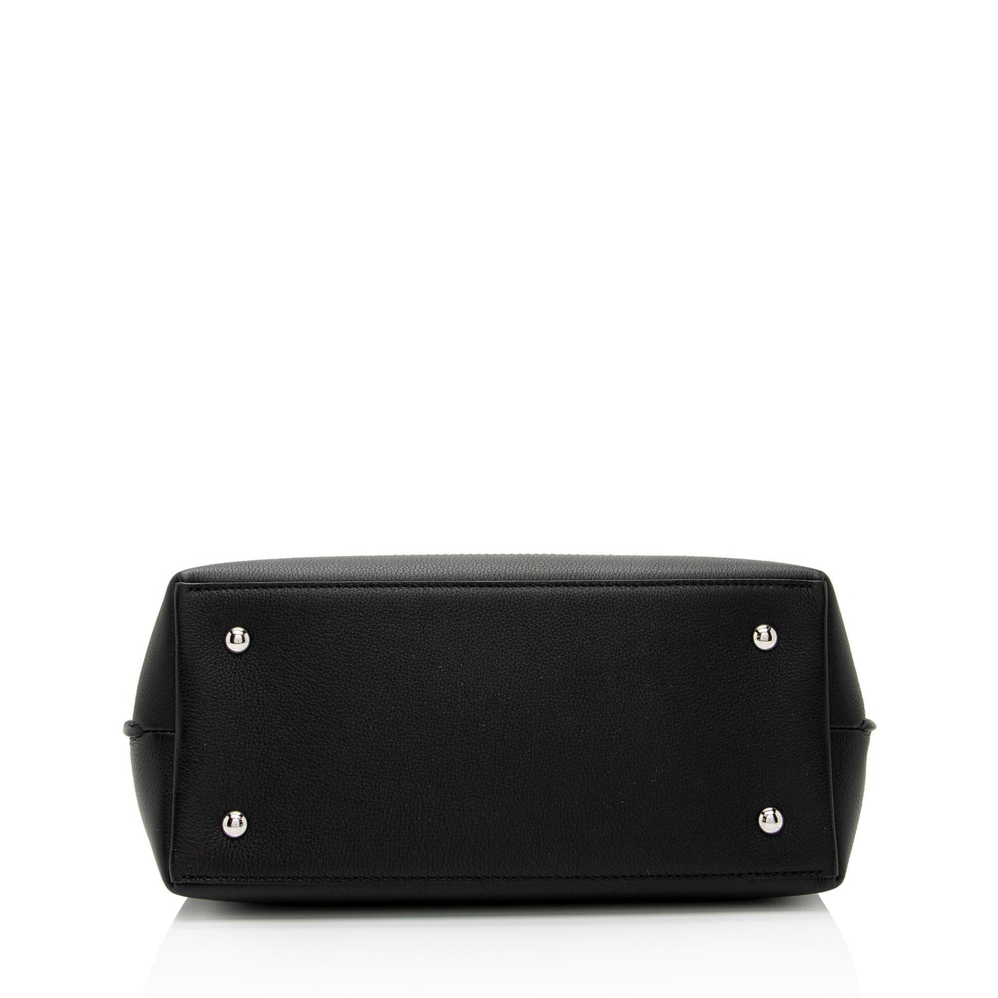 Louis Vuitton Grained Calfskin Lockme Ever MM Satchel (SHF-OiIBfz)