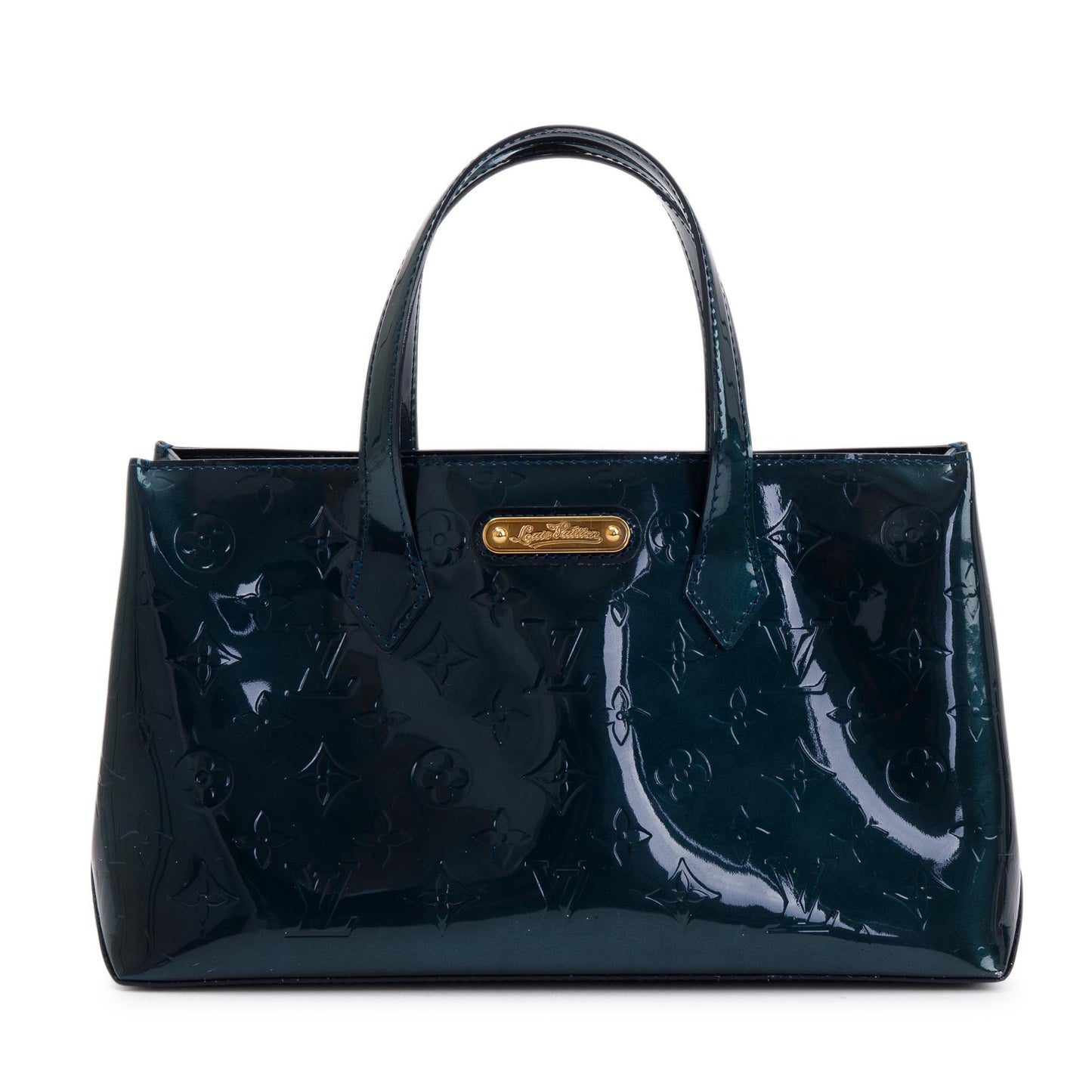 Louis Vuitton Green Monogram Vernis Wilshire PM
