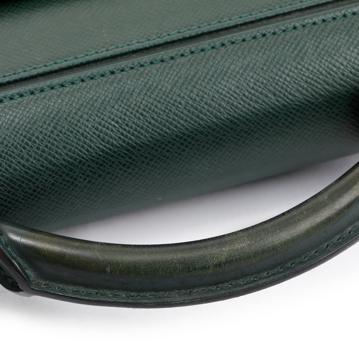 Louis Vuitton Green Taiga Leather Laguito Briefcase