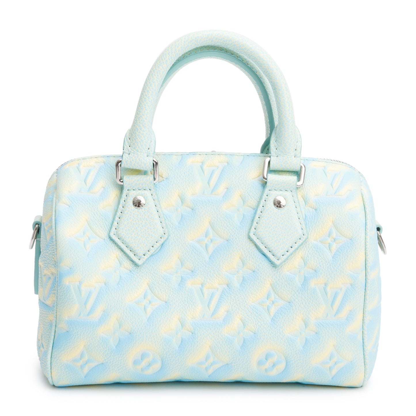 Louis Vuitton Green Tie-Dye Empreinte Monogram Summer Stardust Speedy Bandouliere 20