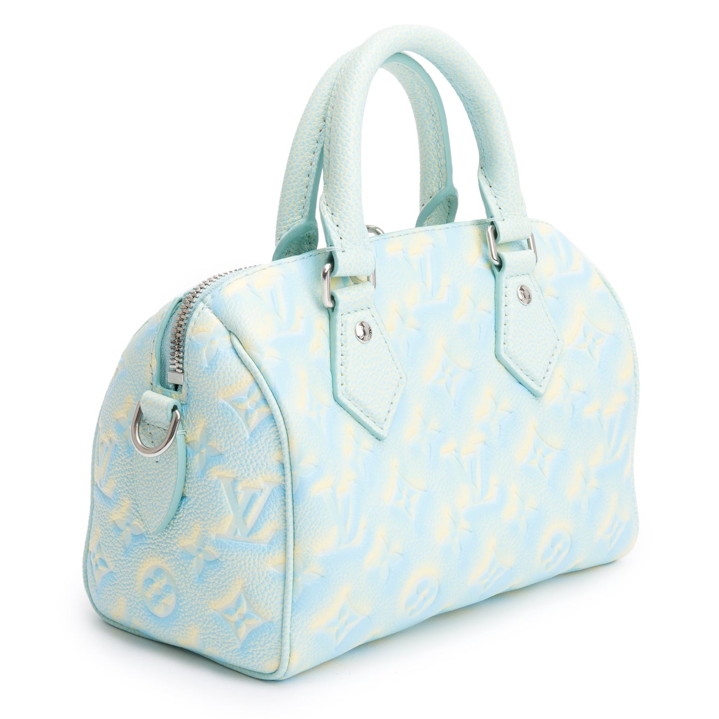 Louis Vuitton Green Tie-Dye Empreinte Monogram Summer Stardust Speedy Bandouliere 20