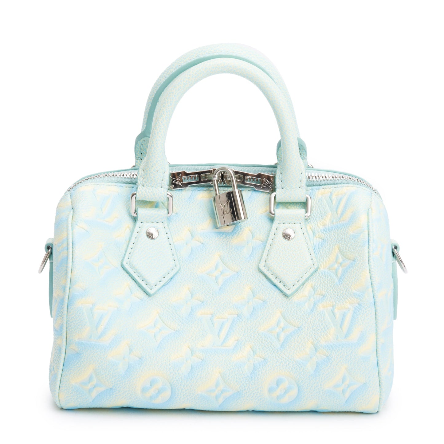 Louis Vuitton Green Tie-Dye Empreinte Monogram Summer Stardust Speedy Bandouliere 20