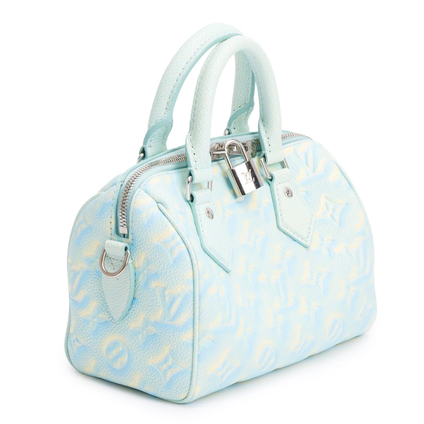 Louis Vuitton Green Tie-Dye Empreinte Monogram Summer Stardust Speedy Bandouliere 20