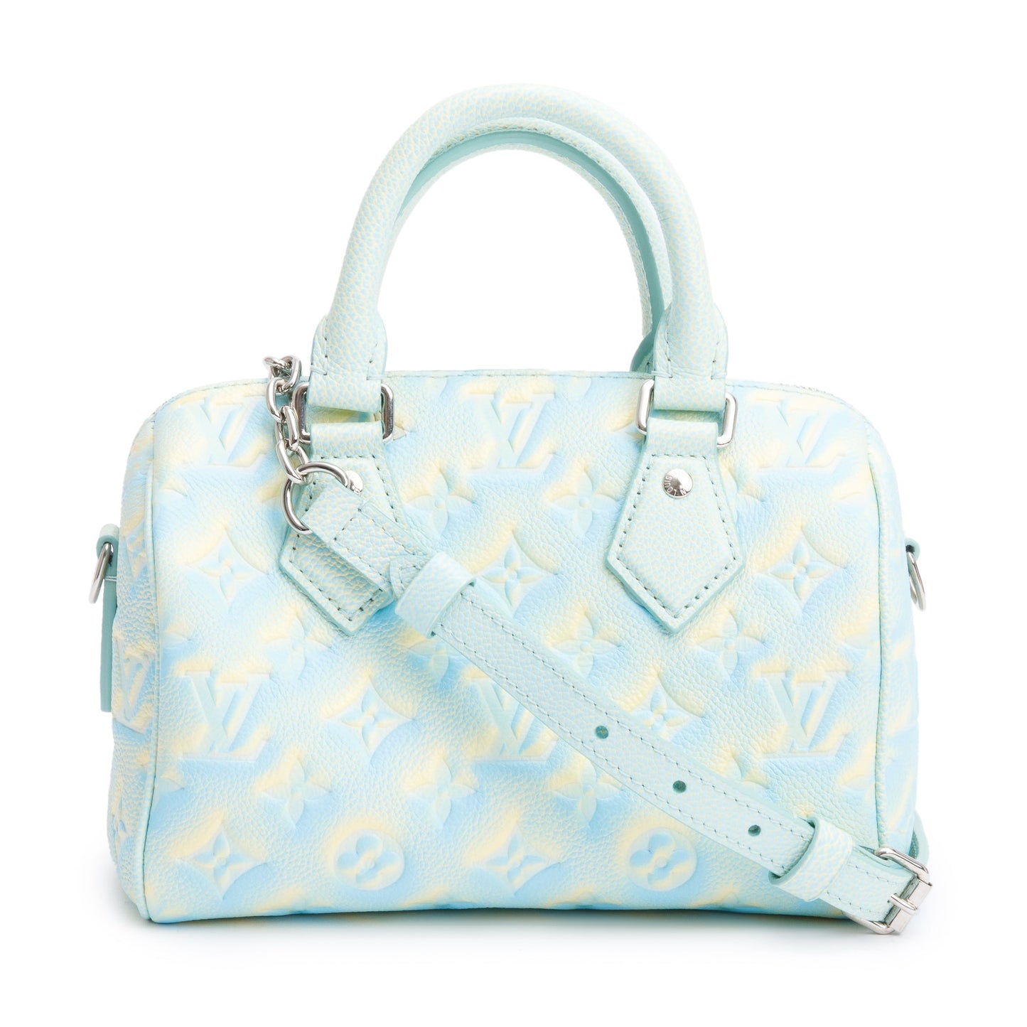 Louis Vuitton Green Tie-Dye Empreinte Monogram Summer Stardust Speedy Bandouliere 20