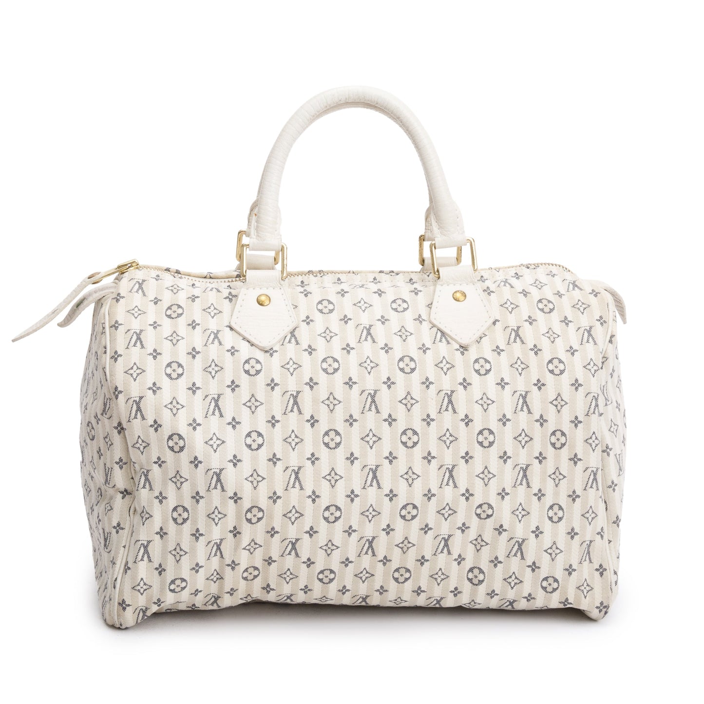 Louis Vuitton Grey Mini Lin Speedy 30