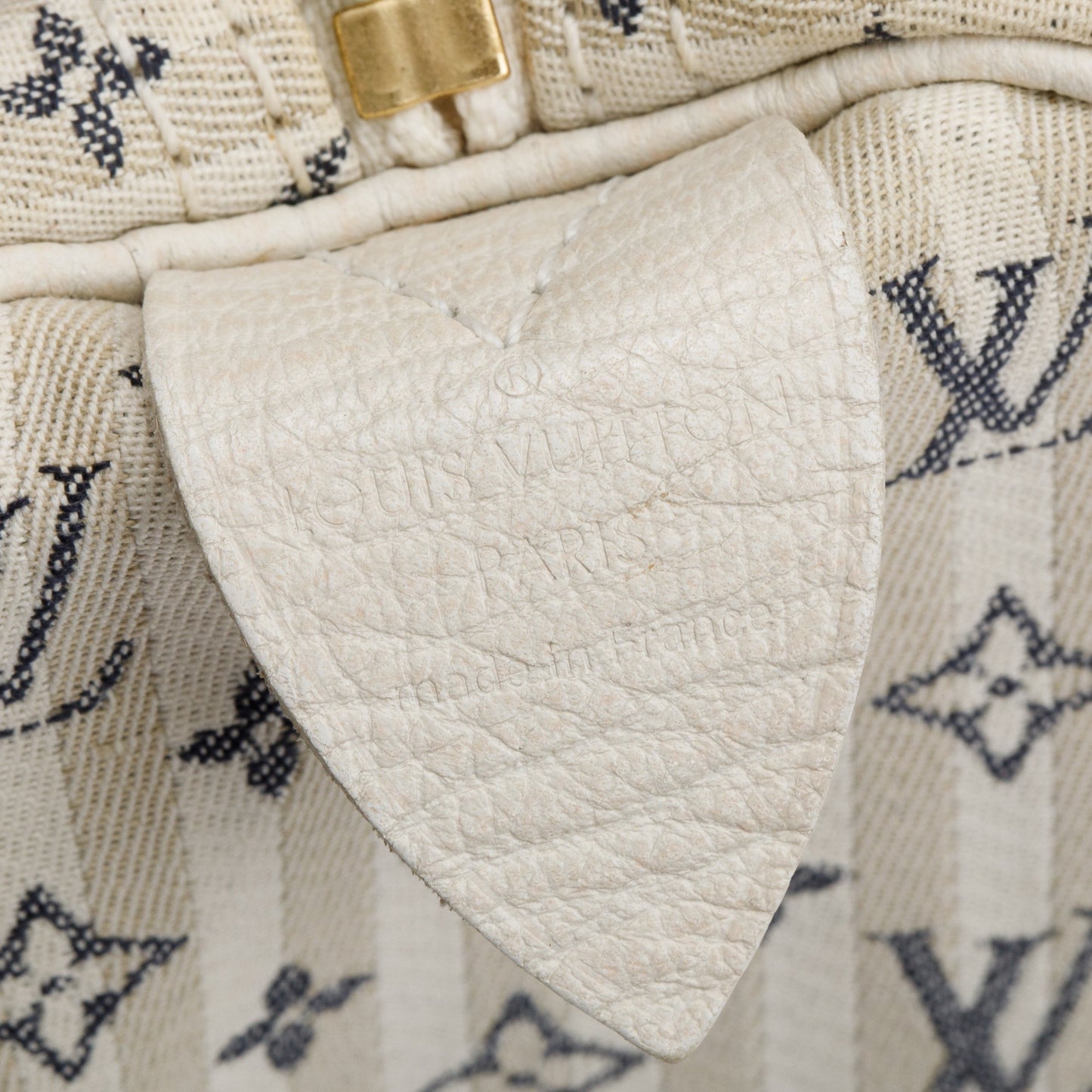 Louis Vuitton Grey Mini Lin Speedy 30