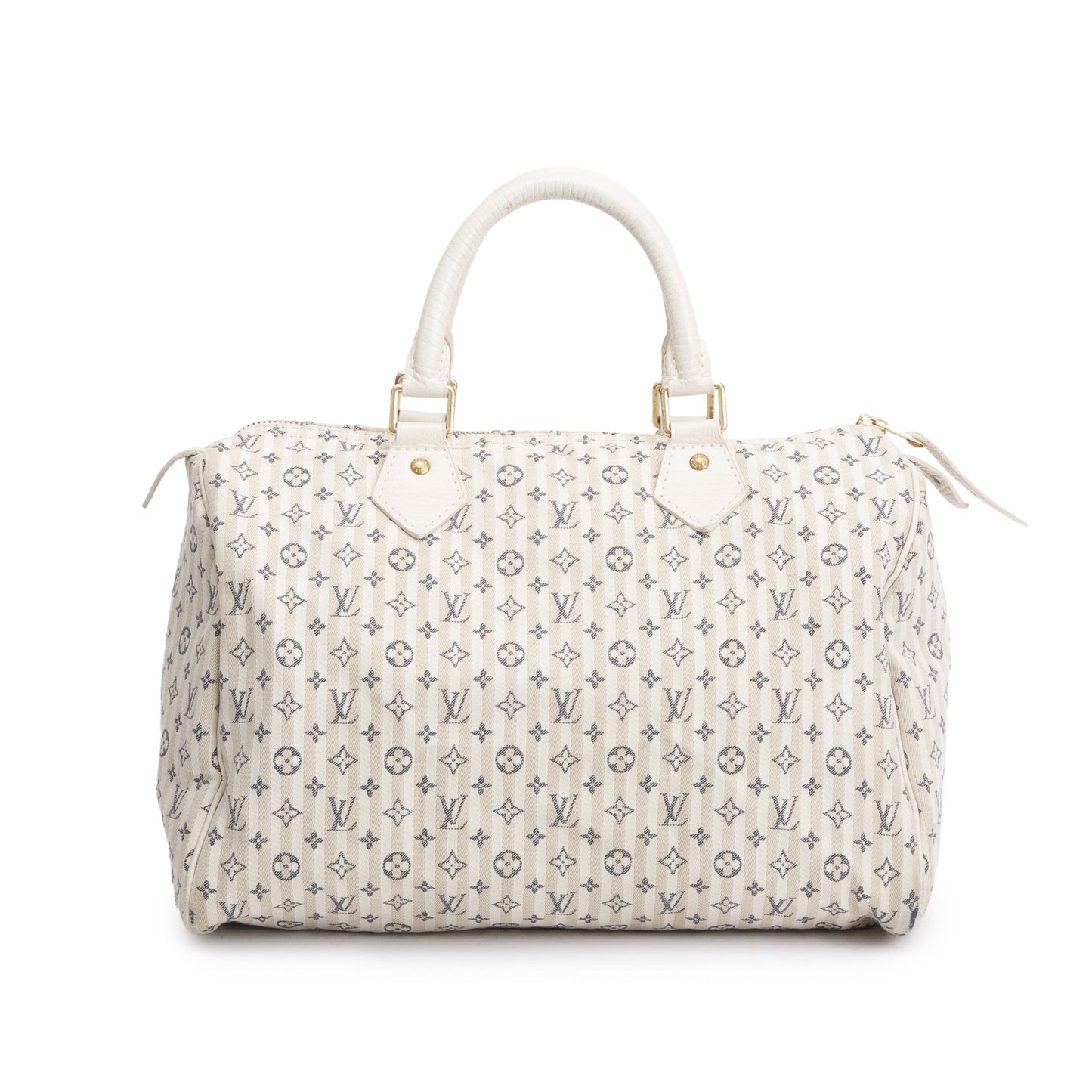 Louis Vuitton Grey Mini Lin Speedy 30