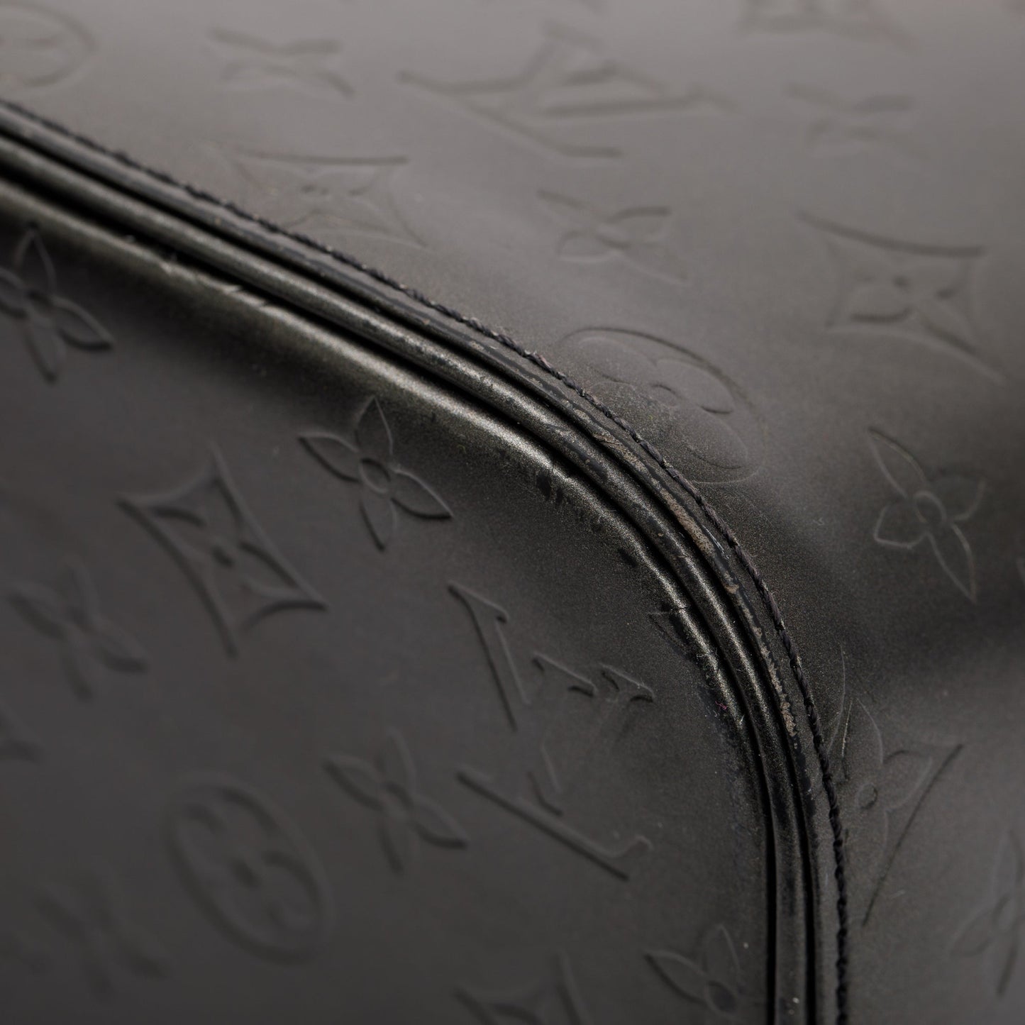 Louis Vuitton Grey Monogram Mat Stockton Tote