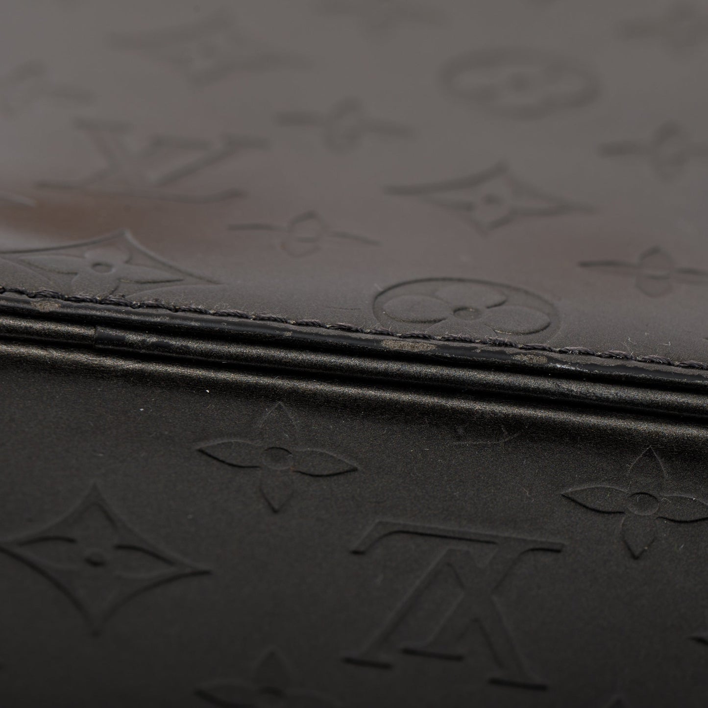 Louis Vuitton Grey Monogram Mat Stockton Tote