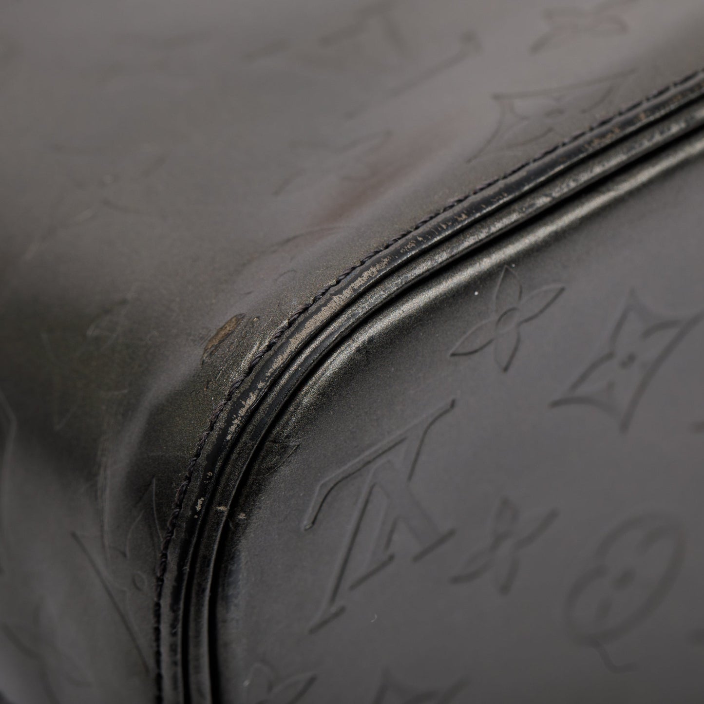 Louis Vuitton Grey Monogram Mat Stockton Tote