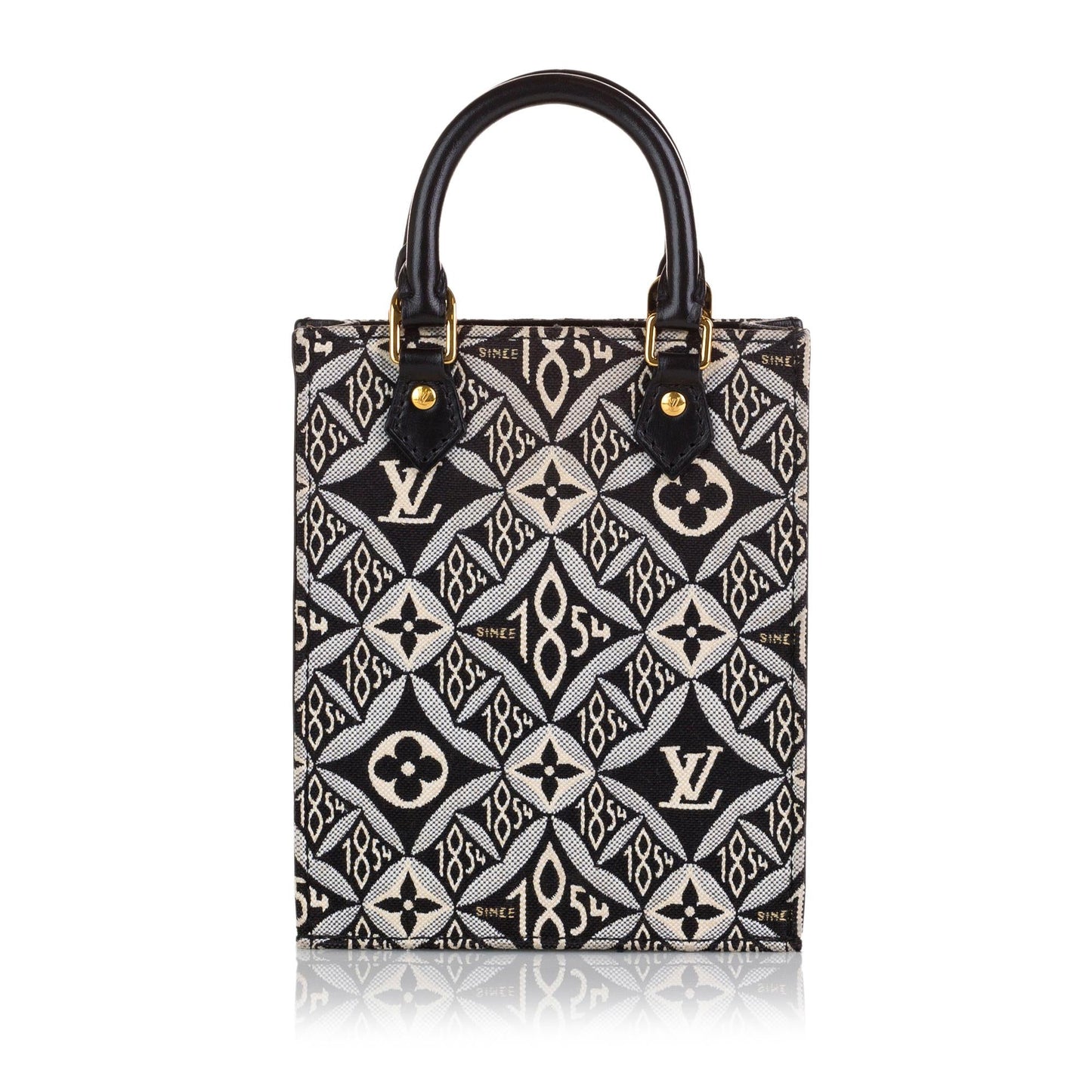 Louis Vuitton Jacquard Petit Sac Plat (SHG-37981)