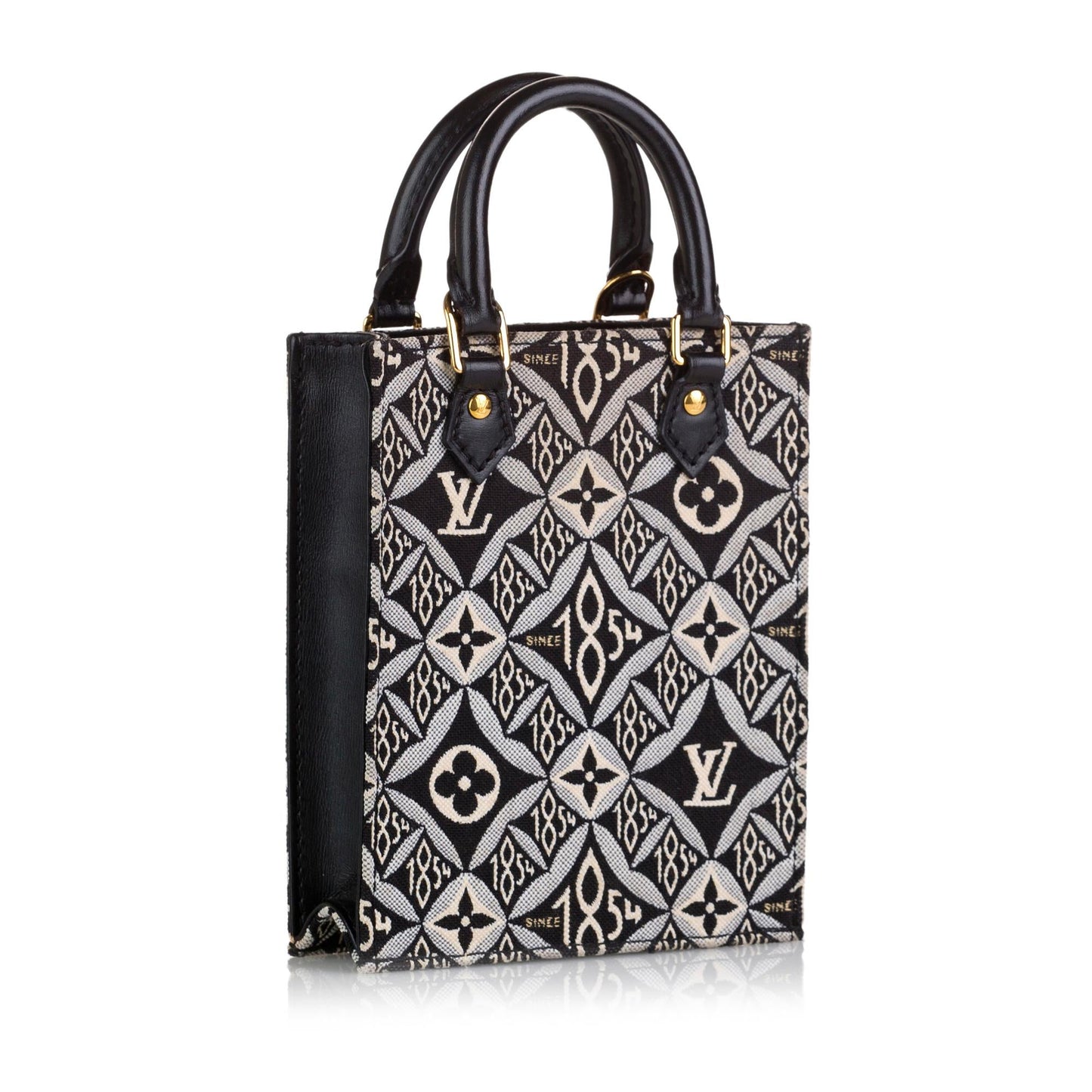 Louis Vuitton Jacquard Petit Sac Plat (SHG-37981)