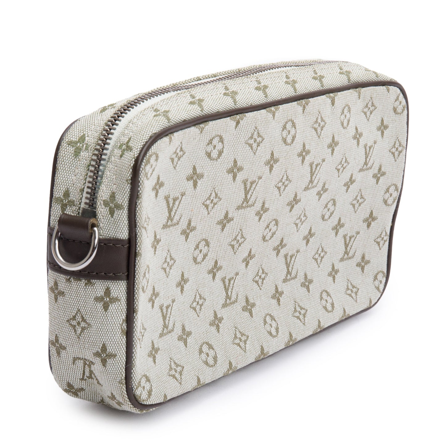 Louis Vuitton Khaki Green Monogram Mini Lin Conte De Fees Mushroom MIni Pochette