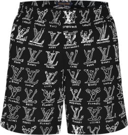 LOUIS VUITTON LV CARTOONS BOARD SWIM TRUNK