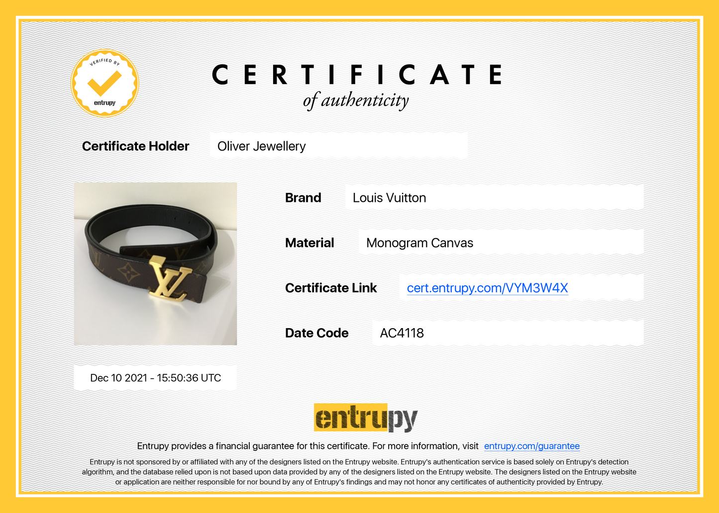 Louis Vuitton LV Initiales 30MM Reversible Belt