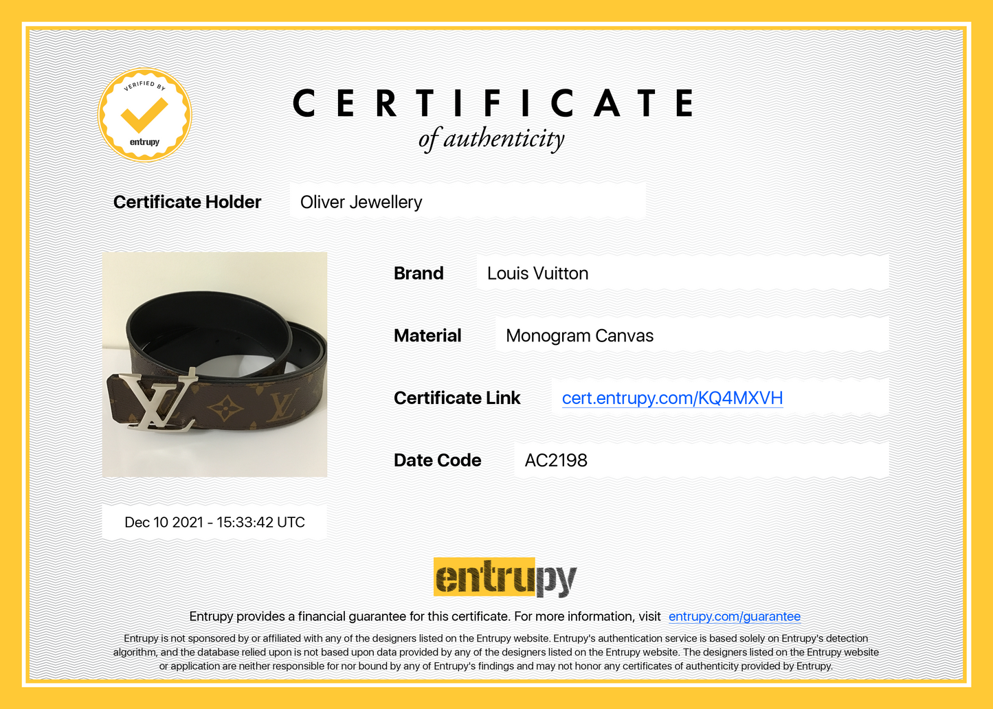 Louis Vuitton LV Initiales 40MM Reversible Belt
