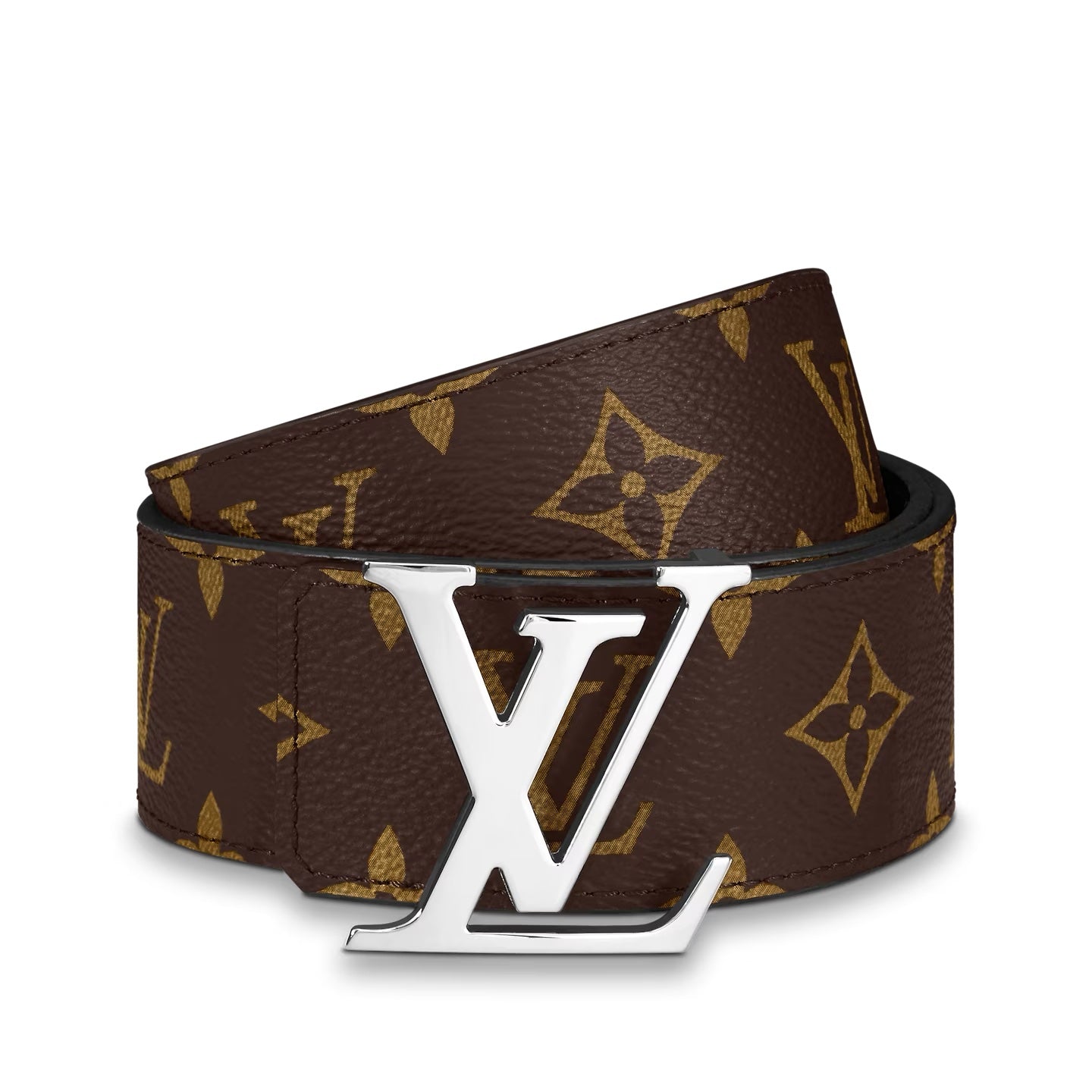 LOUIS VUITTON 40MM MONOGRAM LV BUCKLE BELT