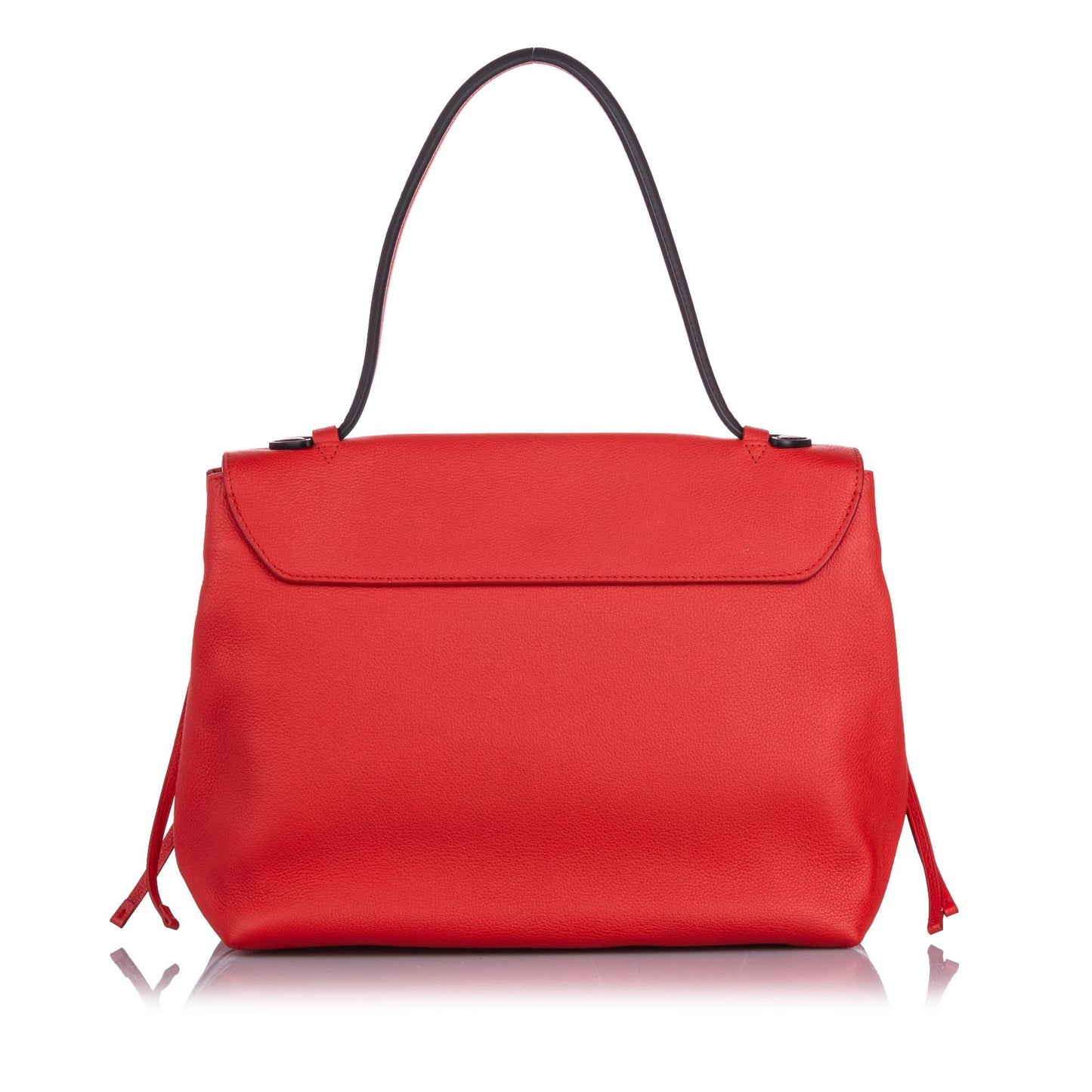 Louis Vuitton Leather LockMe MM Satchel (SHG-12868)