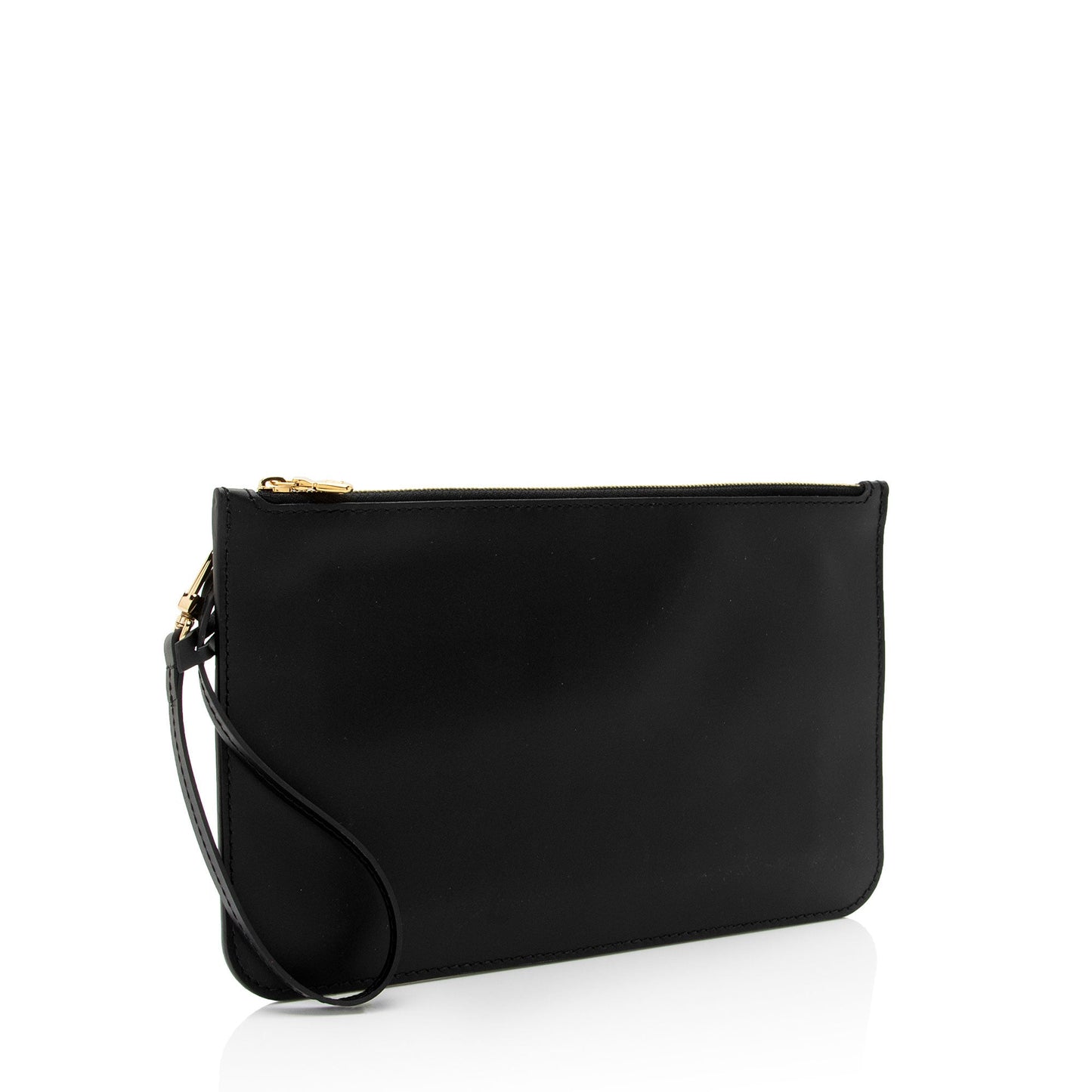 Louis Vuitton Leather Neverfull MM Pochette (SHF-zL0GDR)