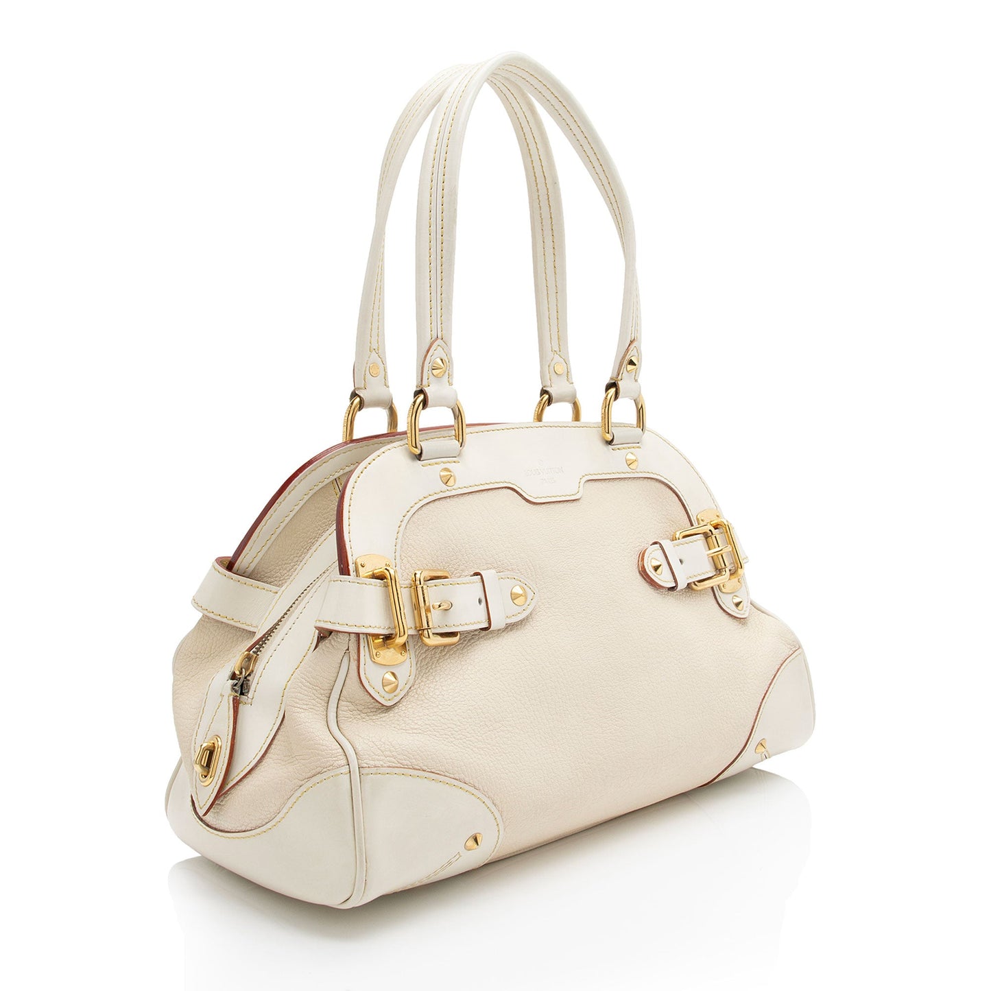 Louis Vuitton Leather Suhali Le Radieux Satchel (SHF-Ldp67d)