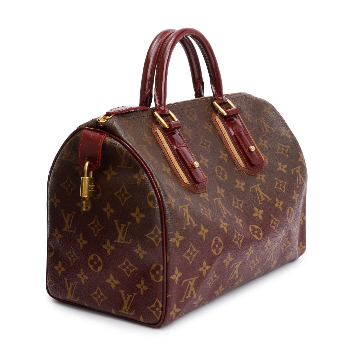 Louis Vuitton Limited Edition Bordeaux Monogram Mirage Speedy 30