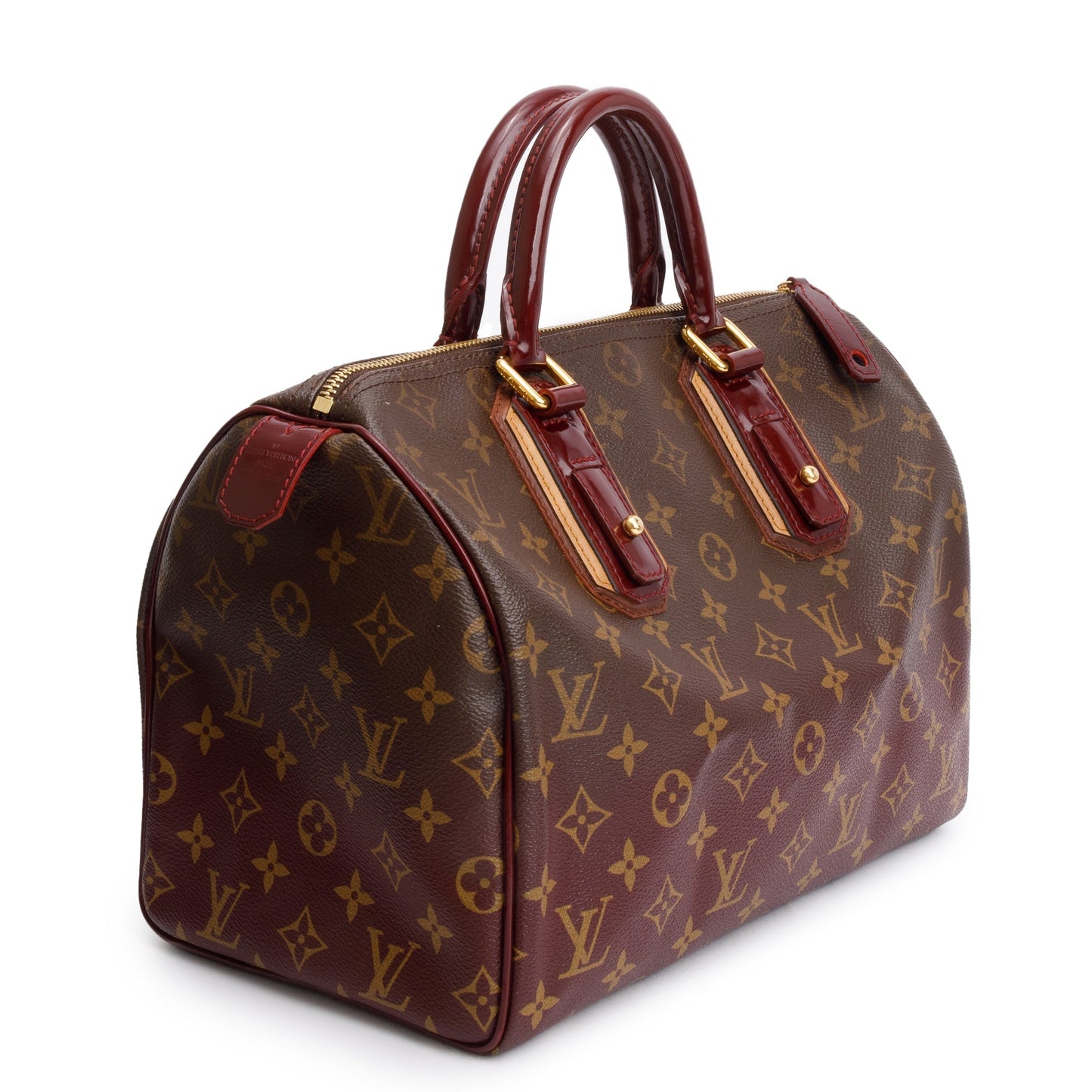Louis Vuitton Limited Edition Bordeaux Monogram Mirage Speedy 30