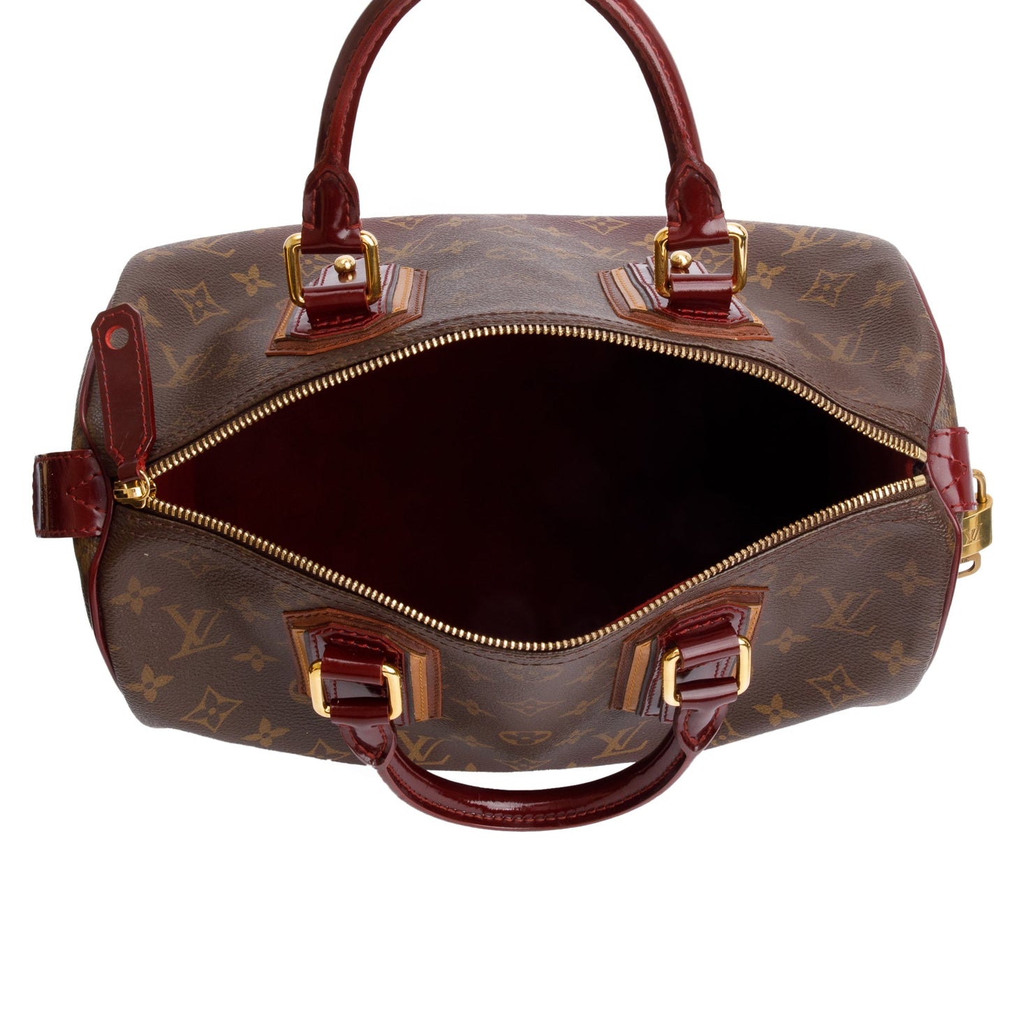 Louis Vuitton Limited Edition Bordeaux Monogram Mirage Speedy 30