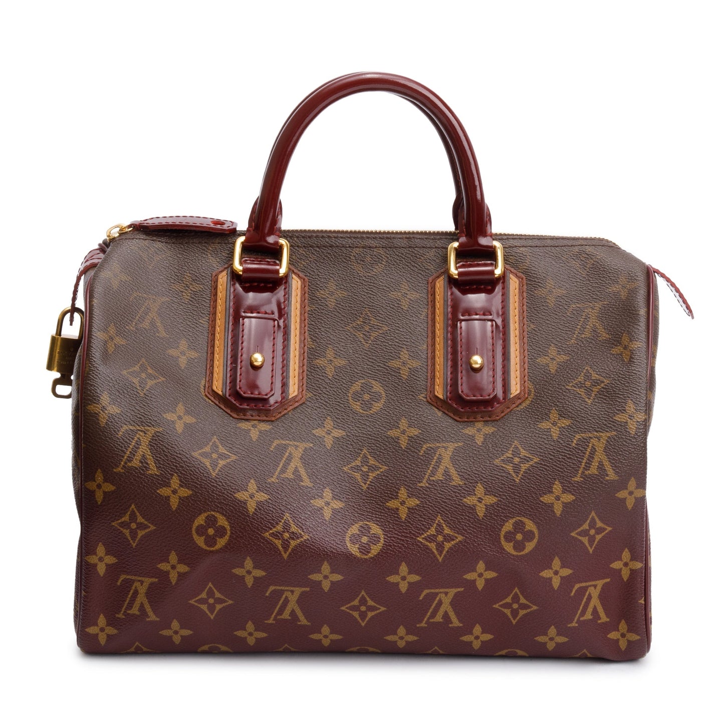 Louis Vuitton Limited Edition Bordeaux Monogram Mirage Speedy 30