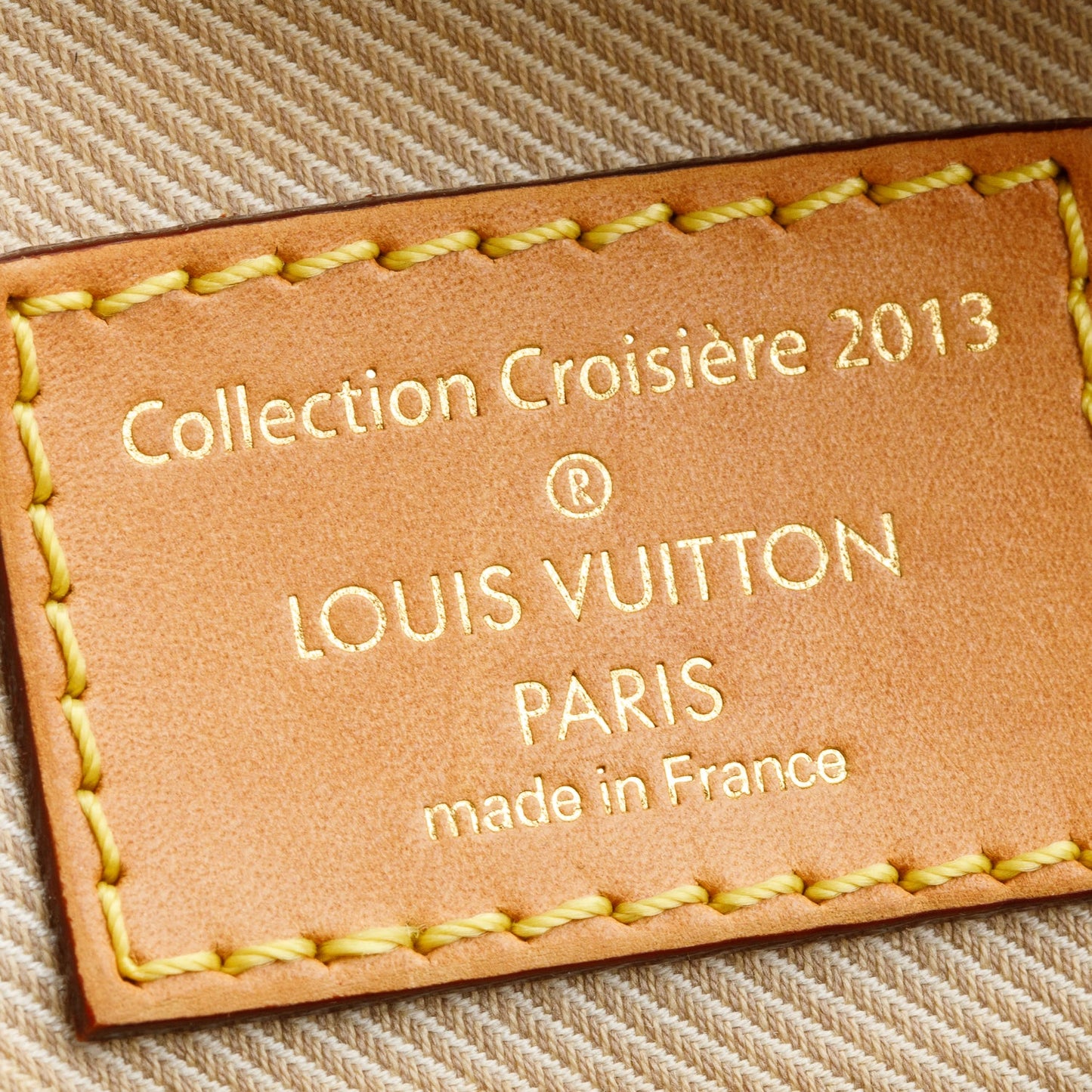 Louis Vuitton Limited Edition Brown Monogram Denim Stone Speedy Bandouliere 35