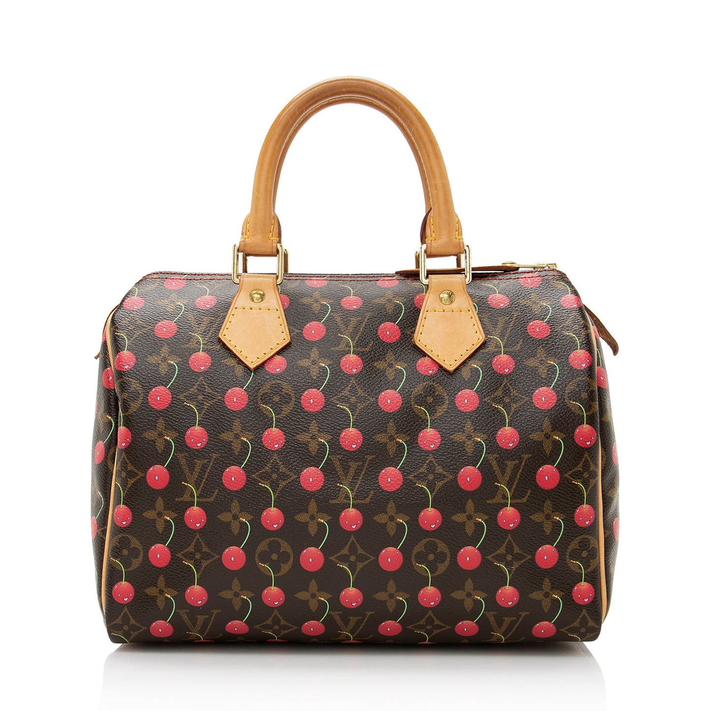 Louis Vuitton Limited Edition Cerises Speedy 25 Satchel (SHF-22166)