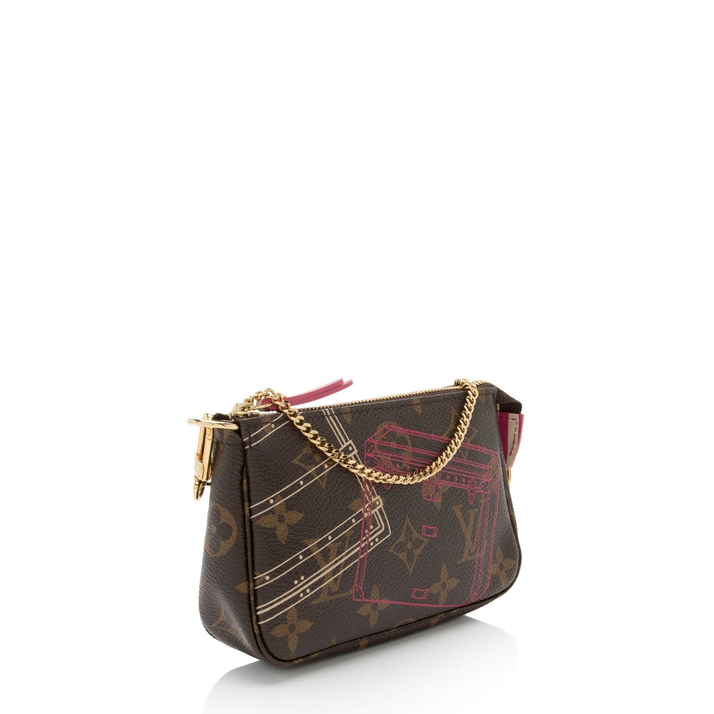 Louis Vuitton Limited Edition Christmas Animation Mini Pochette Accessoires